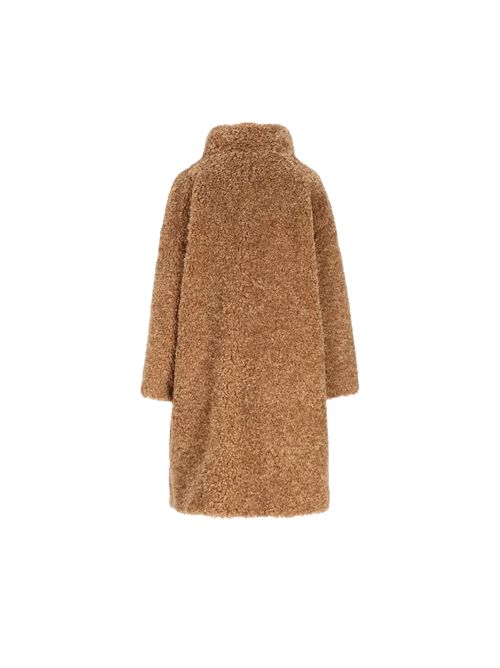 Cappotto Herno con collo alto testurizzato HERNO | GC000610D124212157 CAMMELLO